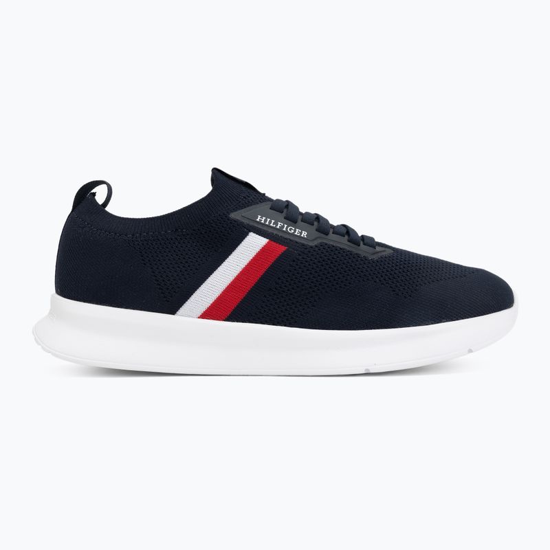 Herrenschuhe Tommy Hilfiger Lightweight Knitted Runner desert sky 2