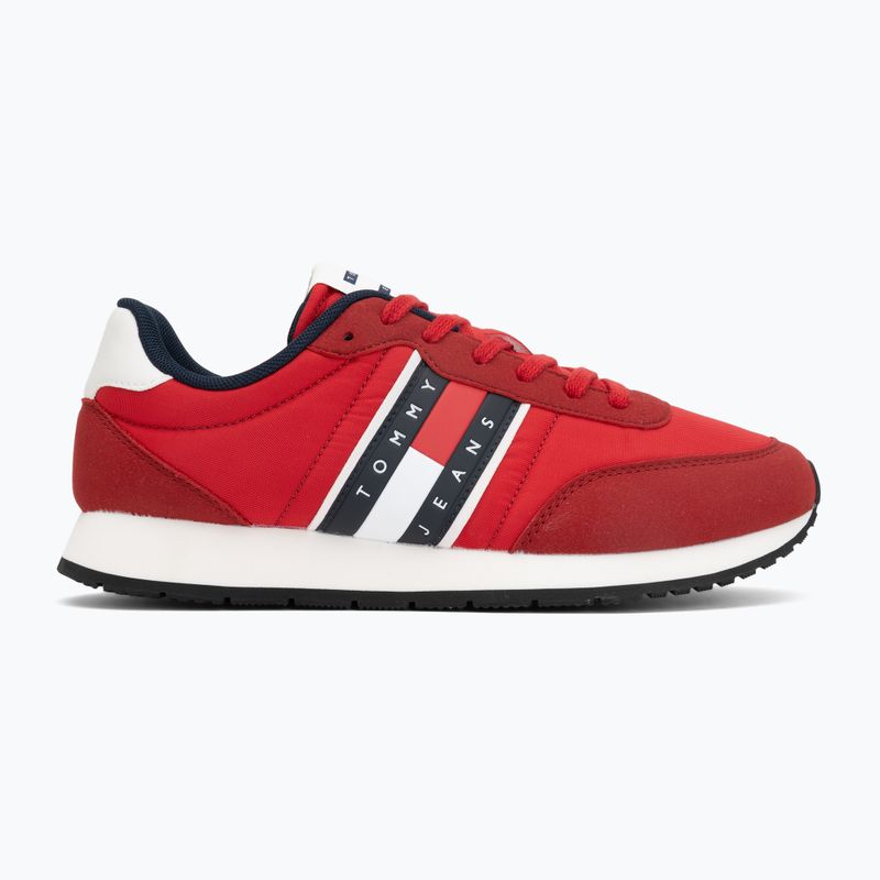 Herrenschuhe Tommy Jeans Classic Runner sapphire red 2