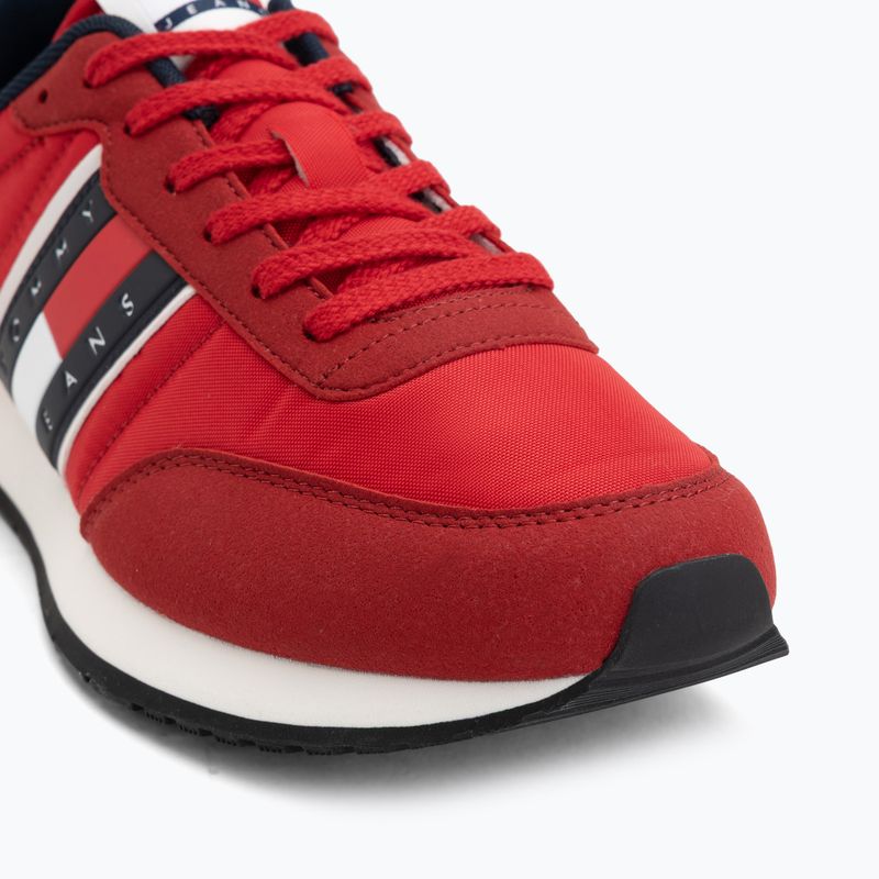 Herrenschuhe Tommy Jeans Classic Runner sapphire red 7