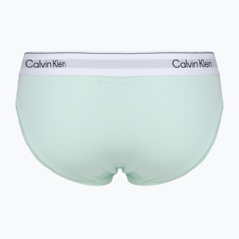 Damen-Slips Calvin Klein LV00QF8520 Bikini feel the mint 2