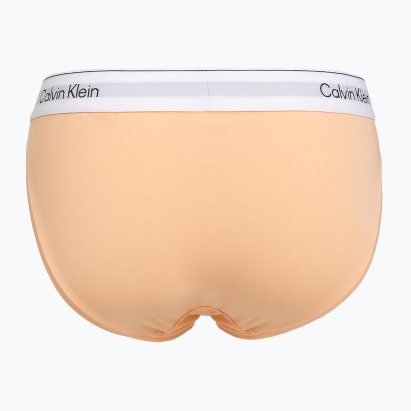 Damen-Slips Calvin Klein LV00QF8520 Bikini peach bliss 2