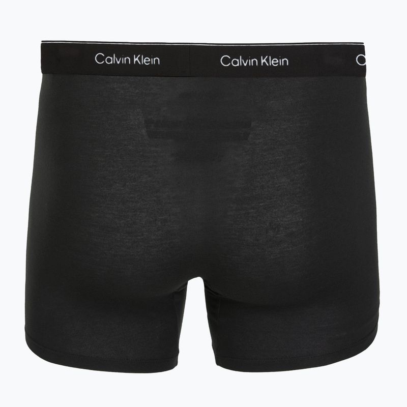 Boxershorts Calvin Klein LV00NB4394 Brief 3 pairs black w/heavenly iris logo/black w 3