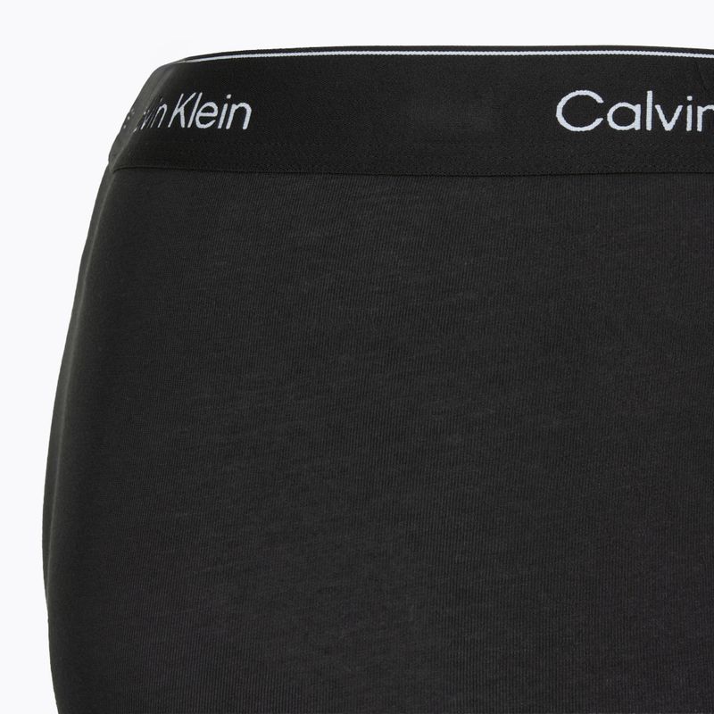 Boxershorts Calvin Klein LV00NB4394 Brief 3 pairs black w/heavenly iris logo/black w 4