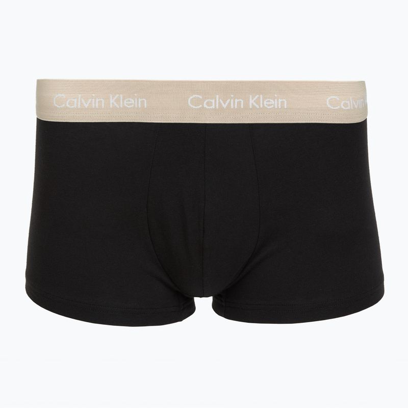 Boxershorts Calvin Klein LV00NB4412 Low Rise Trunk 5 pairs black in plume wb/black in misty sage wb 4