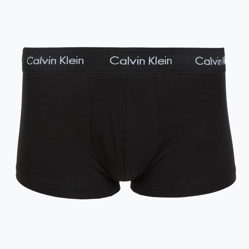 Boxershorts Calvin Klein LV00NB4412 Low Rise Trunk 5 pairs black in plume wb/black in misty sage wb 6