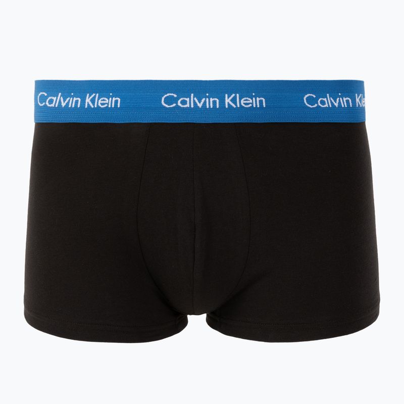 Boxershorts Calvin Klein 0000U2664G Low Rise Trunk 3 pairs black/classic blue/black 2