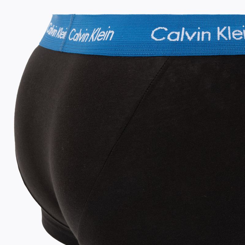 Boxershorts Calvin Klein 0000U2664G Low Rise Trunk 3 pairs black/classic blue/black 4