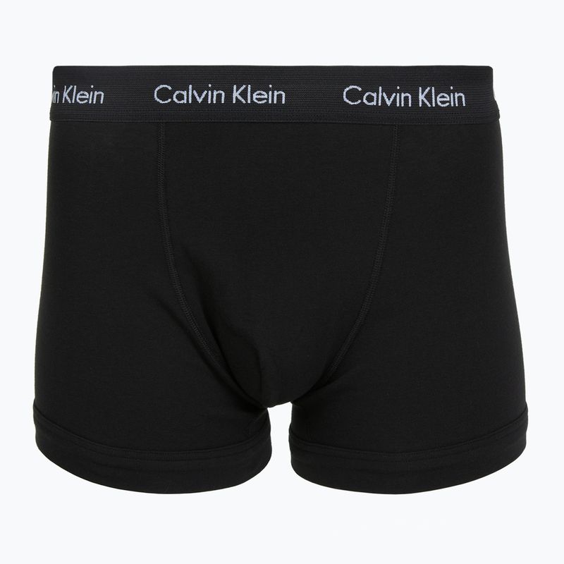 Herren-Boxershorts Calvin Klein 0000U2662G Trunk 3 pairs classic blue/porpoise/black 4