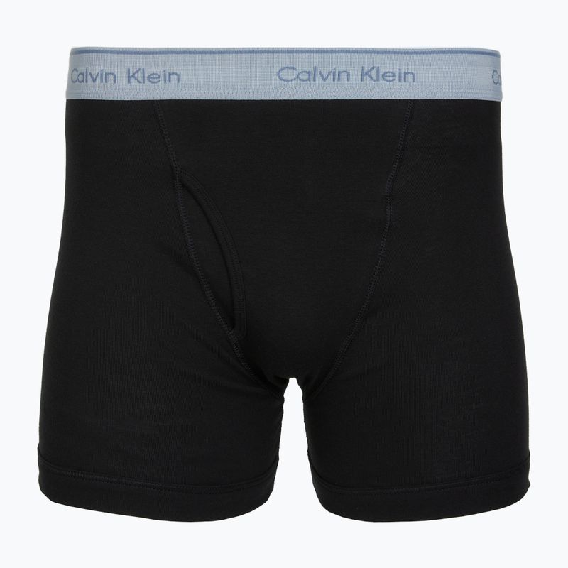 Boxershorts Calvin Klein LV00NB1429 Boxer Brief 5 pairs Black Bodies Black Bodies with black/misty grey 3