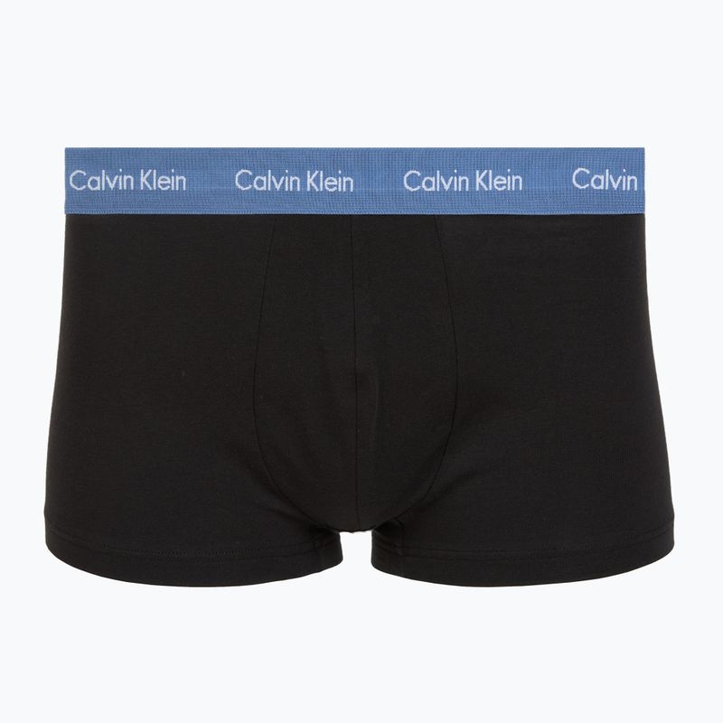 Boxershorts Calvin Klein LV00NB4412 Low Rise Trunk 5 pairs of black bodies with driftwood/moonlight 4