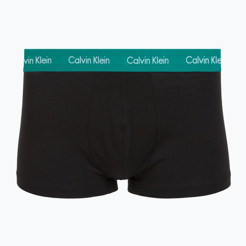Boxershorts Calvin Klein LV00NB4412 Low Rise Trunk 5 pairs of black bodies with driftwood/moonlight 5