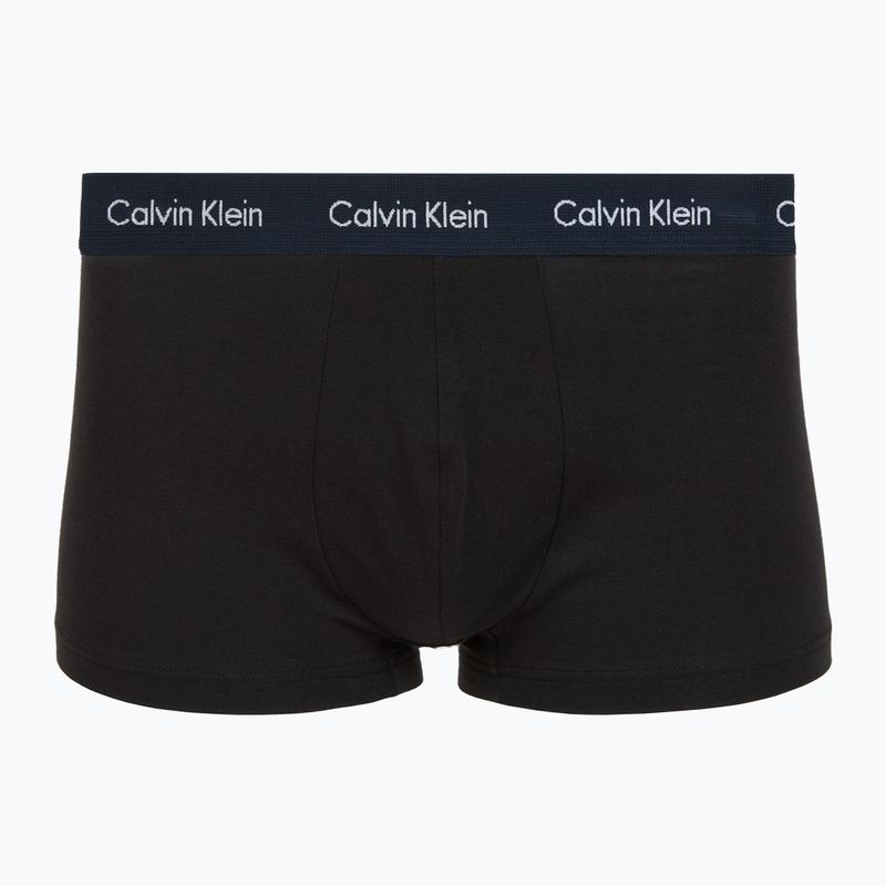 Boxershorts Calvin Klein LV00NB4412 Low Rise Trunk 5 pairs of black bodies with driftwood/moonlight 6