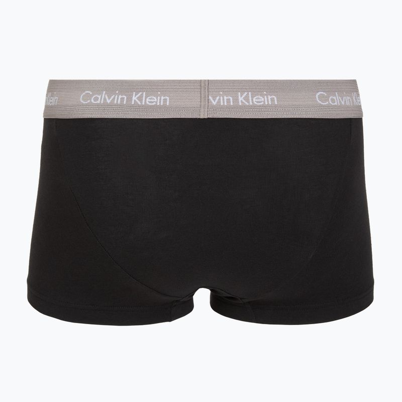 Boxershorts Calvin Klein LV00NB4412 Low Rise Trunk 5 pairs of black bodies with driftwood/moonlight 7
