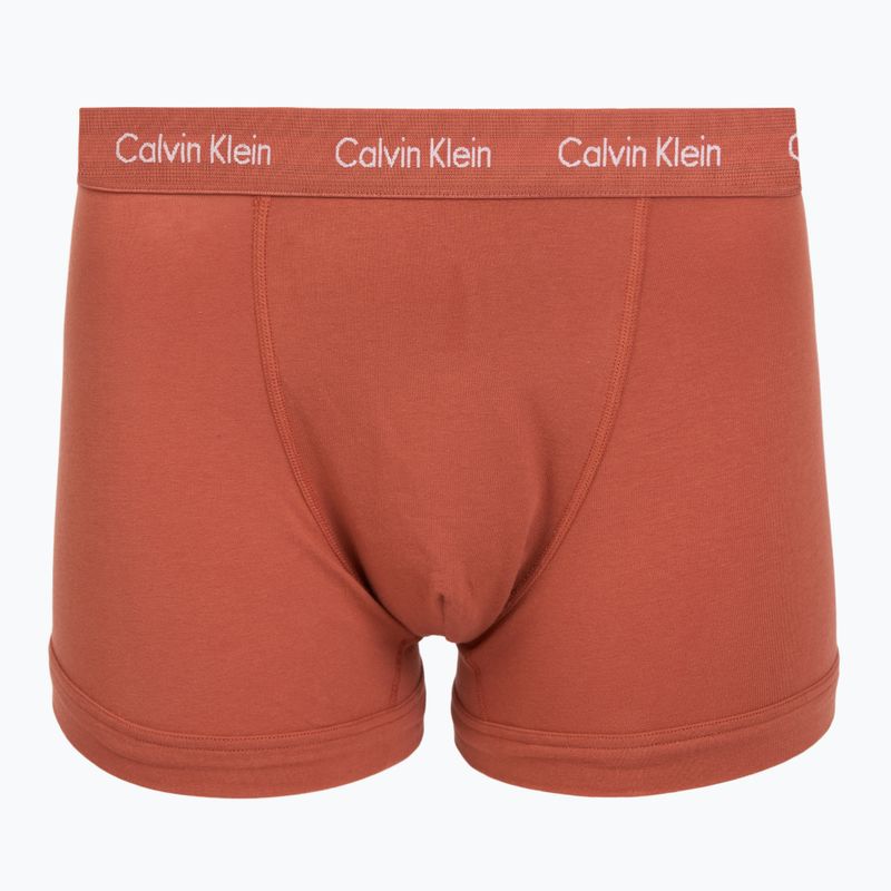 Herren-Boxershorts Calvin Klein 0000U2662G Trunk 3 pairs sodalite blue/redwood/white pepper 6