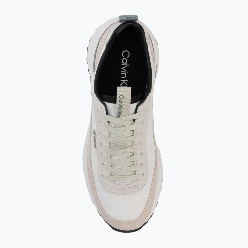 Damenschuhe Calvin Klein HW0HW03279 Hike Runner Nylon Mix brilliant white/misty blue/arctic 5