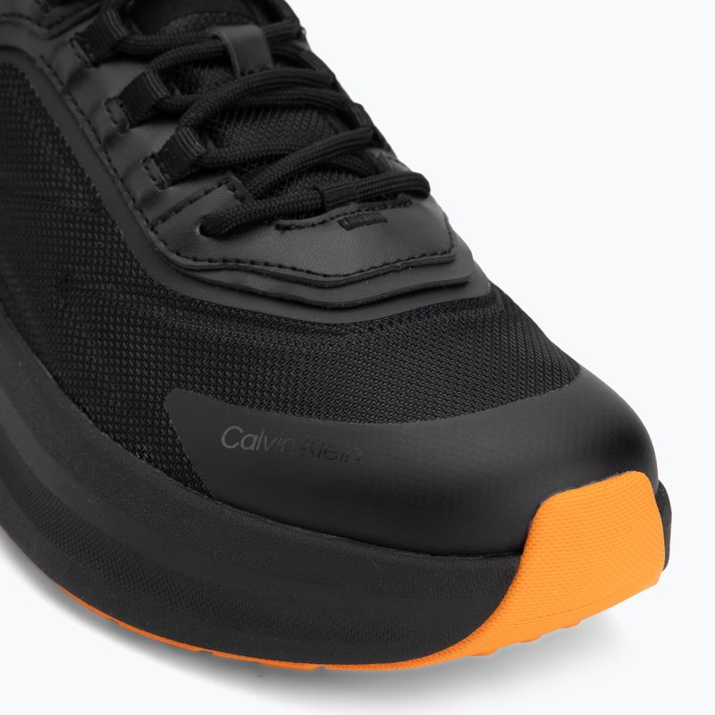 Herren Schuhe Calvin Klein Volumax Chunky Runner Trainers HM0HM02224 black/vivid tangerine 7