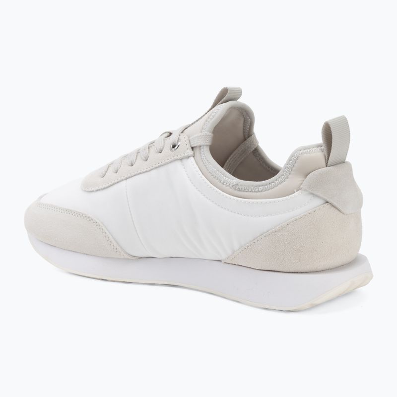 Herren Schuhe Calvin Klein YM0YM01414 Retro Runner Sock Laceup Mix mat bright white/light grey 3