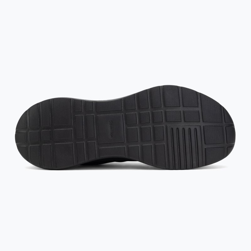 Herren Schuhe Calvin Klein HM0HM02342 Light Eva Runn Essential Laceup Nylon Suede triple black 4