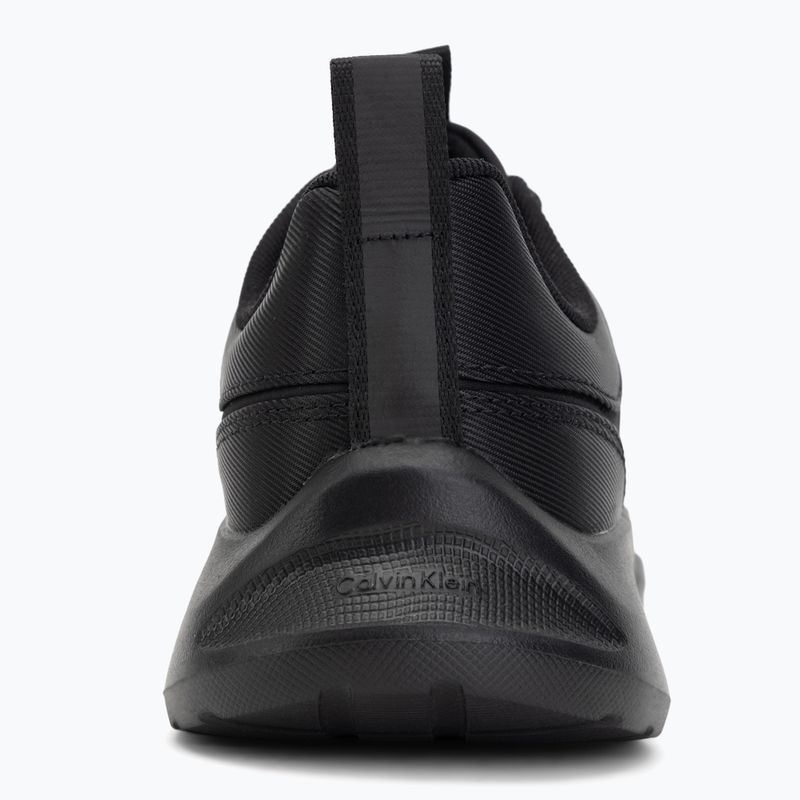 Herren Schuhe Calvin Klein HM0HM02342 Light Eva Runn Essential Laceup Nylon Suede triple black 6