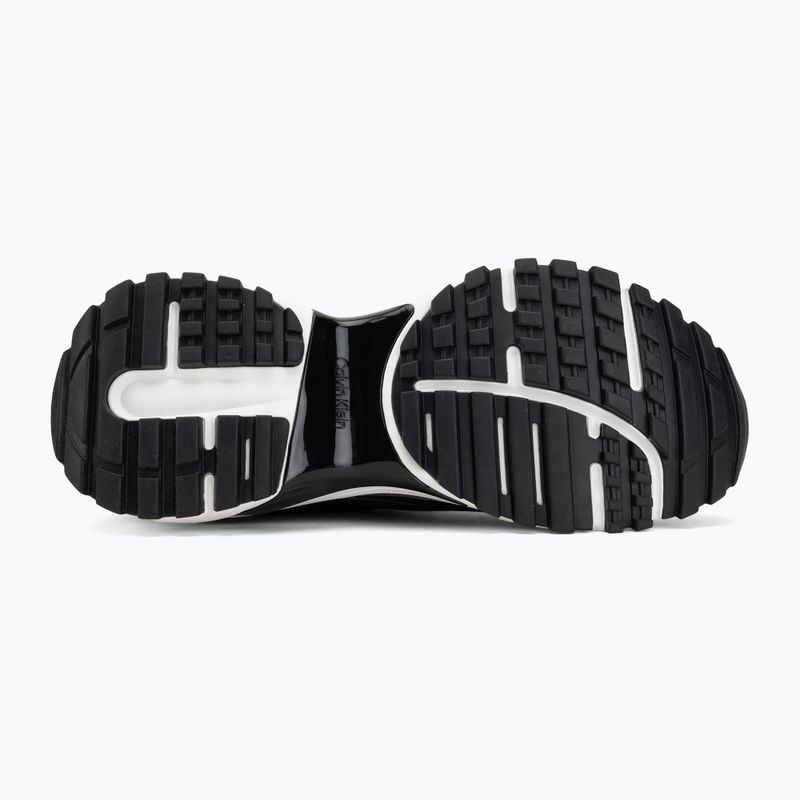 Herren Schuhe Calvin Klein HM0HM02220 Hike Runner Stripe Mix Nylon Suede black/granite road 4