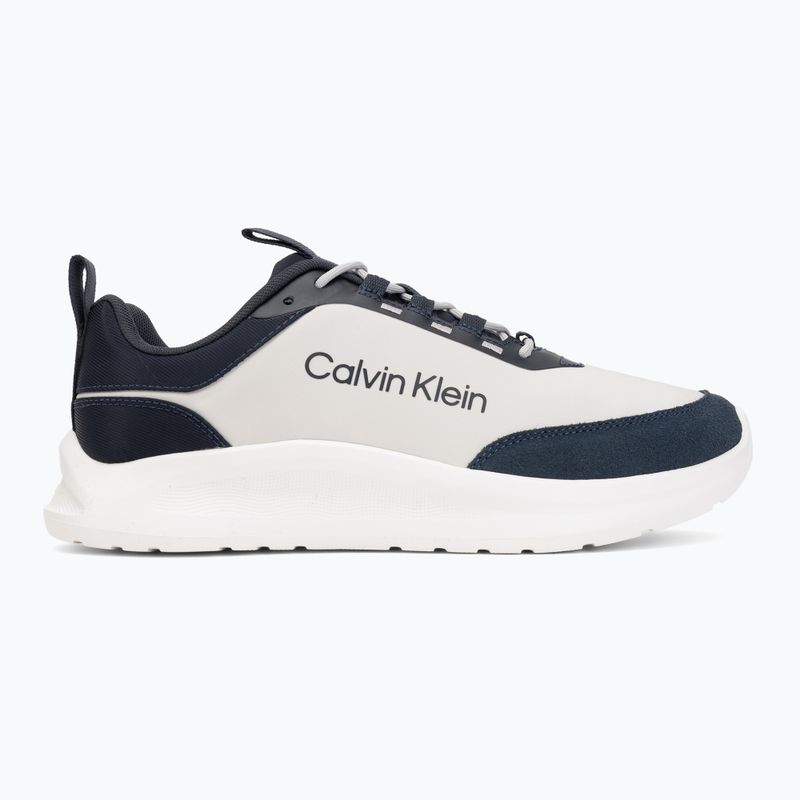 Herren Schuhe Calvin Klein HM0HM02342 Light Eva Runn Essential Laceup Nylon Suede calvin navy/light grey 2