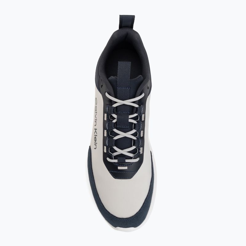 Herren Schuhe Calvin Klein HM0HM02342 Light Eva Runn Essential Laceup Nylon Suede calvin navy/light grey 5
