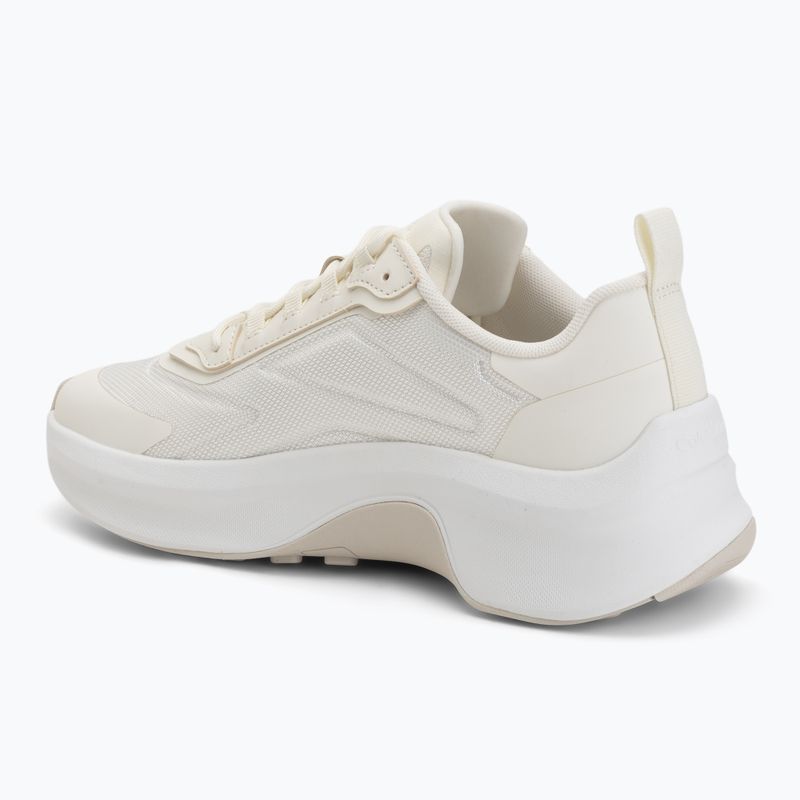 Damen-Schuhe Calvin Klein HW0HW03111 Chunky Runner Laceup HF BLST Nylon bright white/marshmallow 3
