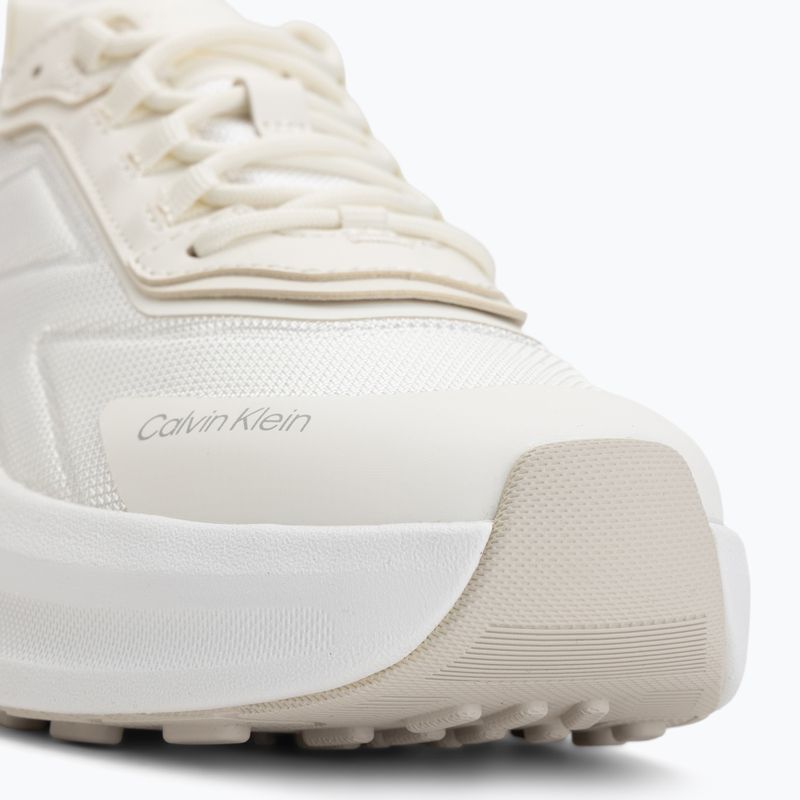 Damen-Schuhe Calvin Klein HW0HW03111 Chunky Runner Laceup HF BLST Nylon bright white/marshmallow 7