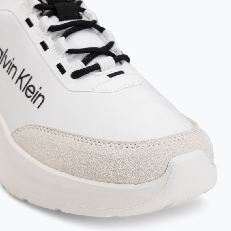 Damen-Schuhe Calvin Klein HW0HW03293 Light Eva Run Essential LAC Nylon Suede bright white/black 7