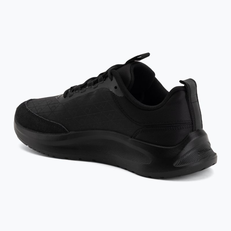 Herren Schuhe Calvin Klein HM0HM02343 Light Eva Runn Laceup AOP triple black 3