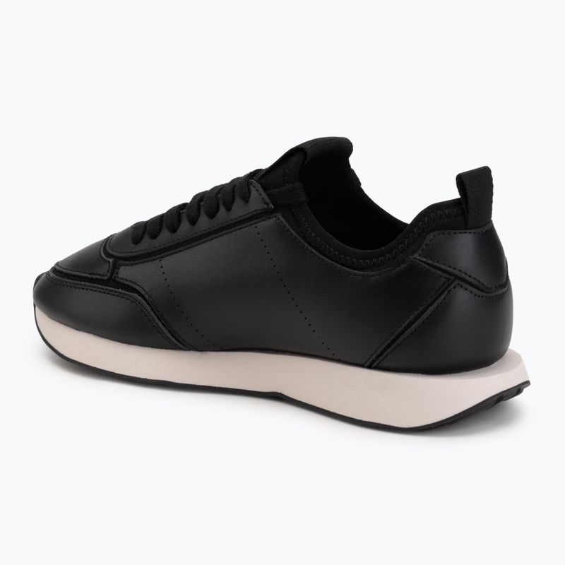 Damen-Schuhe Calvin Klein HW0HW03118 Retro Runner Sock PANL Leather Neo black/crystal grey 3