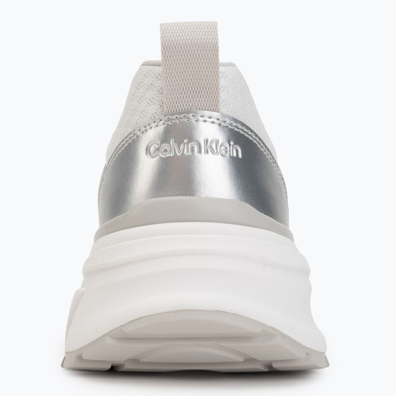Herren Schuhe Calvin Klein HM0HM02341 Hike Runner Stripe Met Mix bright white/silver/light grey 6