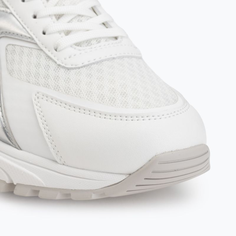 Herren Schuhe Calvin Klein HM0HM02341 Hike Runner Stripe Met Mix bright white/silver/light grey 7