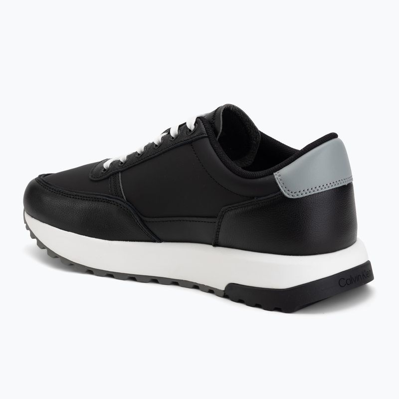 Herren Schuhe Calvin Klein HM0HM02214 City Runner Laceup Leather Mix black/granite road 3