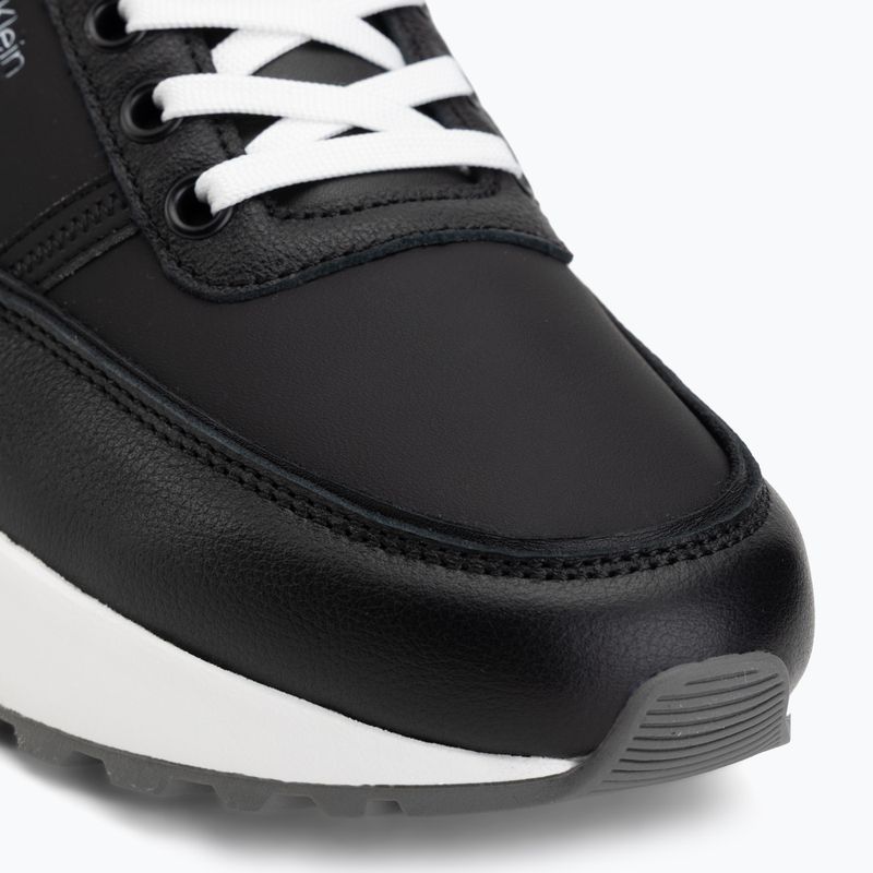 Herren Schuhe Calvin Klein HM0HM02214 City Runner Laceup Leather Mix black/granite road 7