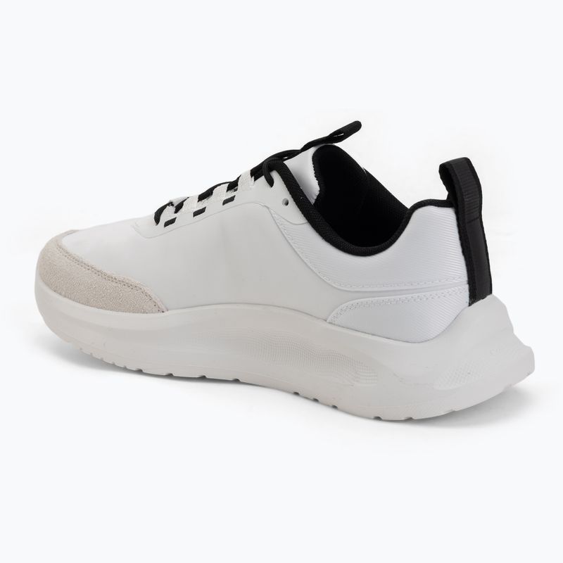 Herren Schuhe Calvin Klein HM0HM02342 Light Eva Runn Essential Laceup Nylon Suede bright white/black 3