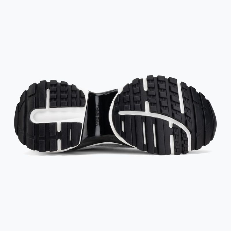 Herren Schuhe Calvin Klein HM0HM02220 Hike Runner Stripe Mix Nylon Suede light grey/granite grey 4