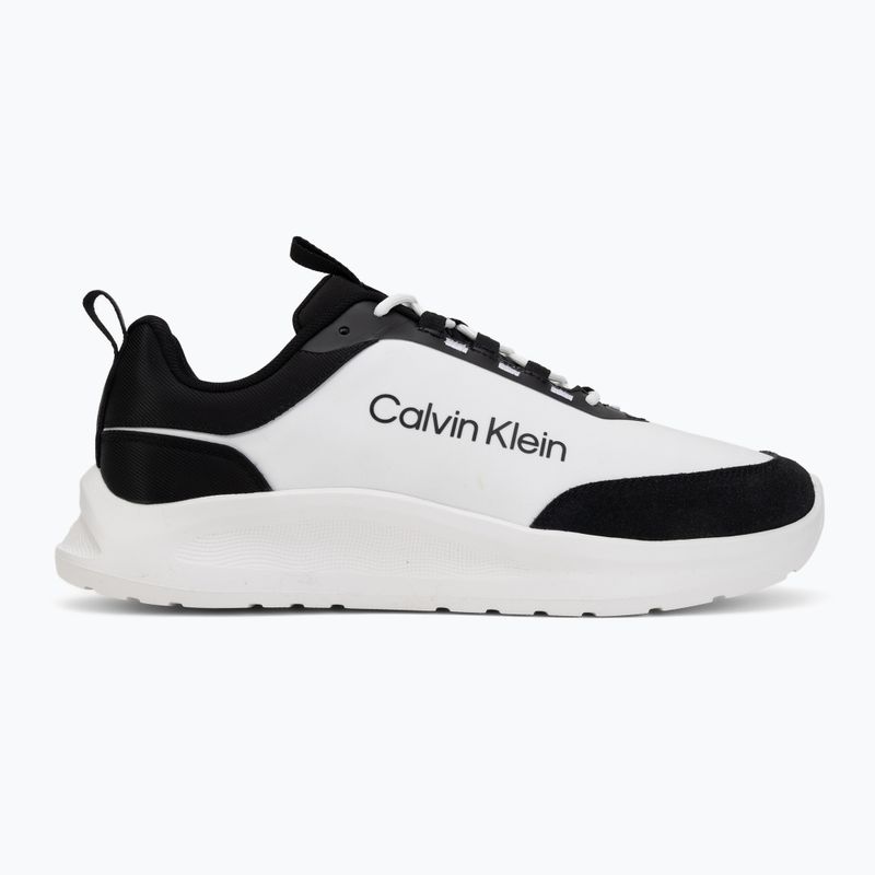 Herren Schuhe Calvin Klein HM0HM02342 Light Eva Runn Essential Laceup Nylon Suede black/bright white 2