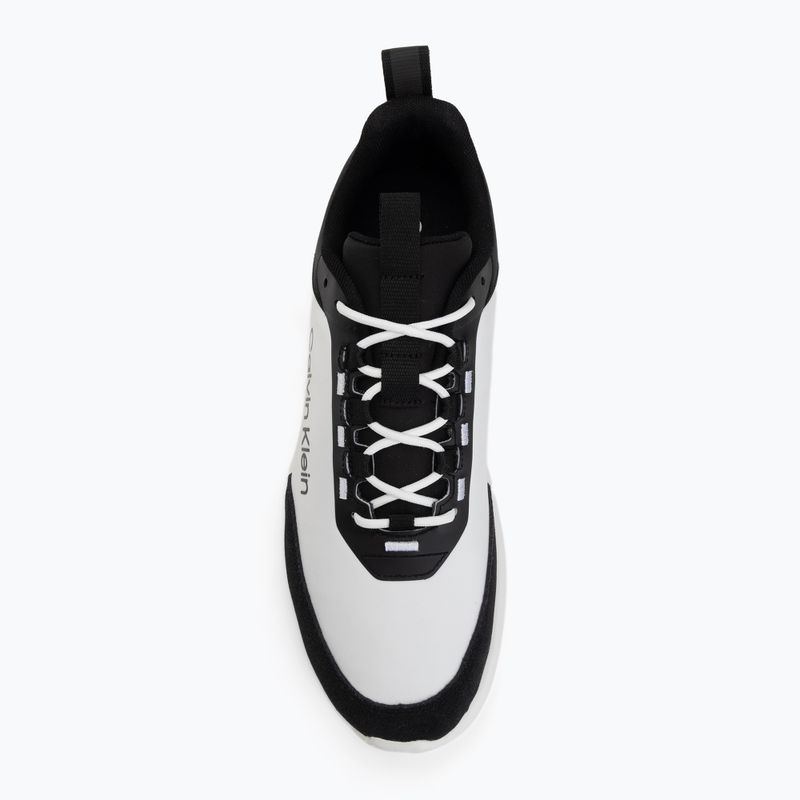 Herren Schuhe Calvin Klein HM0HM02342 Light Eva Runn Essential Laceup Nylon Suede black/bright white 5