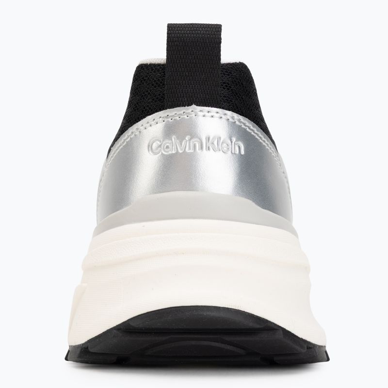 Herren Schuhe Calvin Klein HM0HM02341 Hike Runner Stripe Met Mix black/silver/light grey 6