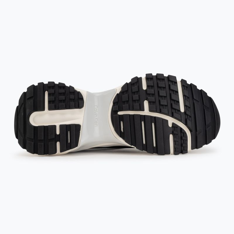 Damen-Schuhe Calvin Klein HW0HW03140 Hike Run Stripe Mesh Met black/silver/light grey 4