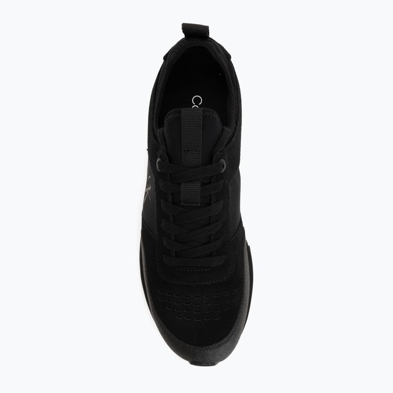 Herren Schuhe Calvin Klein HM0HM02305 Retro Runner Sock triple black 5