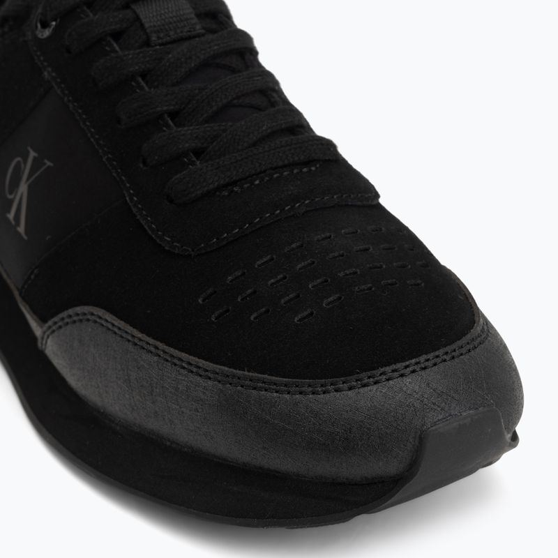 Herren Schuhe Calvin Klein HM0HM02305 Retro Runner Sock triple black 7