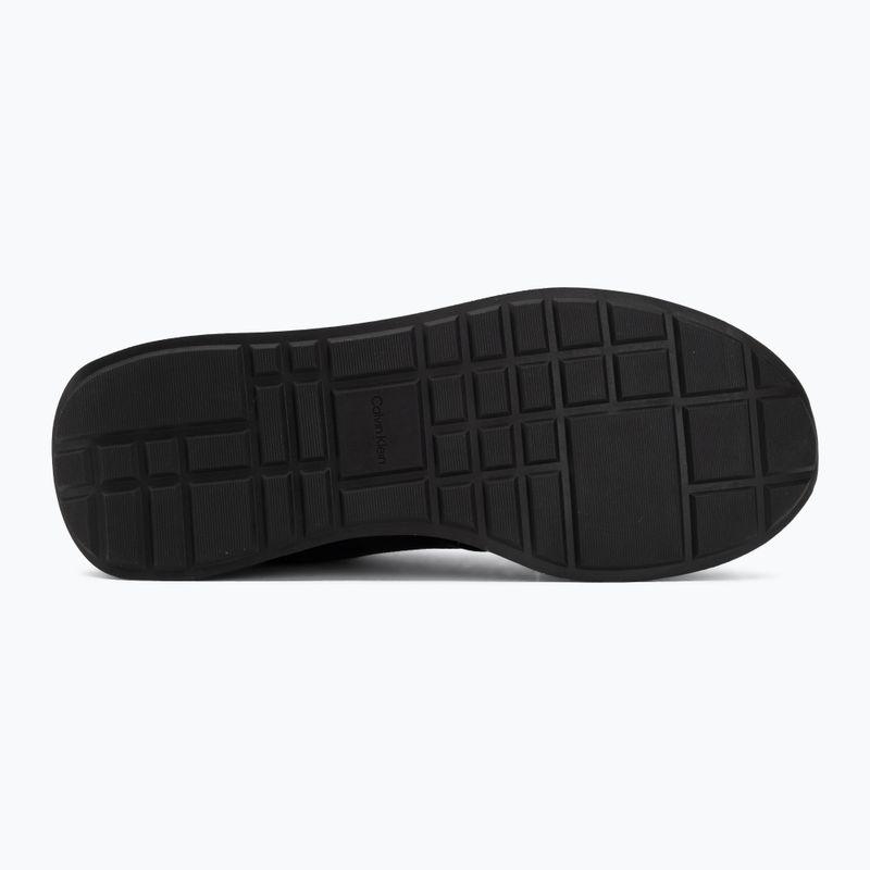 Herren Schuhe Calvin Klein HM0HM02447 Retro Run Lace Band triple black 4