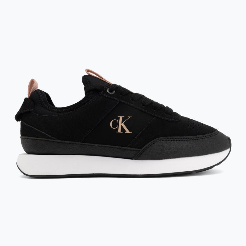 Damen-Schuhe Calvin Klein HW0HW03250 Retro Runner Sock black/tuscany 2