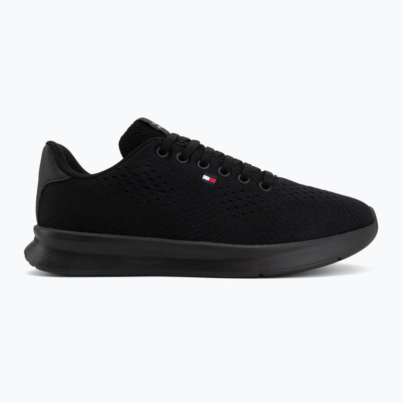 Herren Schuhe Tommy Hilfiger Lightweight Runner Knit black 2