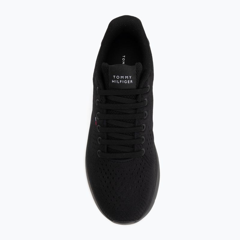 Herren Schuhe Tommy Hilfiger Lightweight Runner Knit black 5