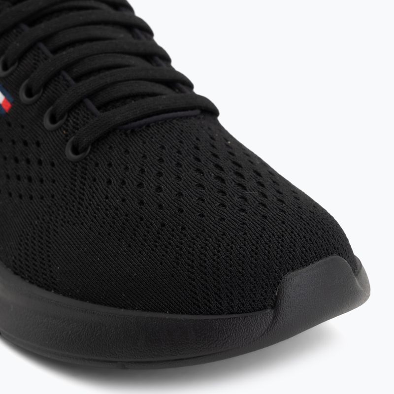 Herren Schuhe Tommy Hilfiger Lightweight Runner Knit black 7