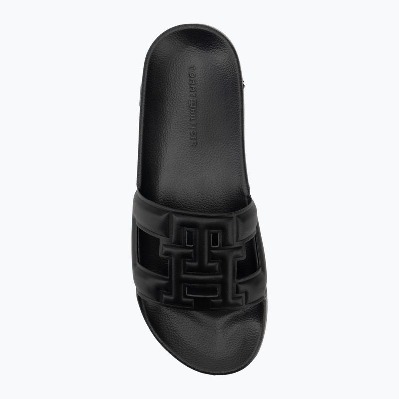 Damenbadelatschen Tommy Hilfiger Monogram black 5