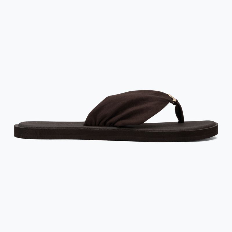 Damen Flip-Flops Tommy Hilfiger Scandi Soft Summer fondant brown 2